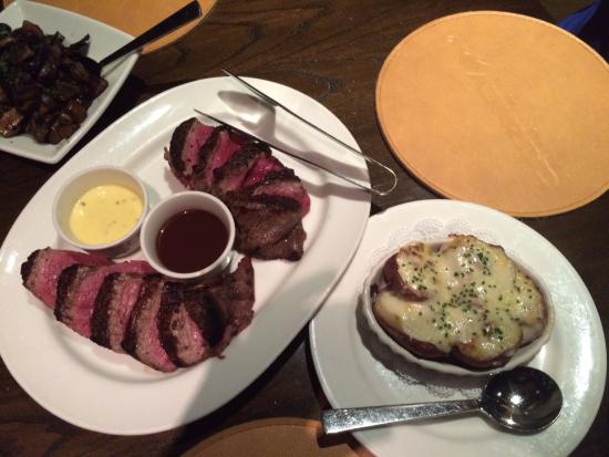 Steak N Bake Logo - Steak and double bake potatoes of Carnevor, Milwaukee