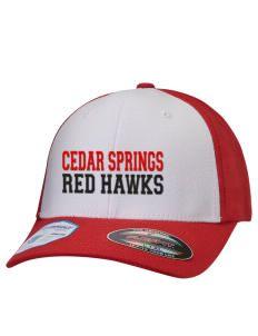 Cedar Springs Red Hawk Logo - Cedar Springs High School Red Hawks Flexfit | Prep Sportwear