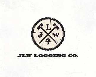 Logging Logo - Logopond, Brand & Identity Inspiration (JLW Logging Co.)