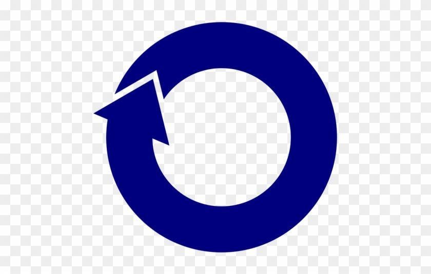 Circle with Arrow Logo - Blue Circle Arrow Circle With Arrow Transparent PNG