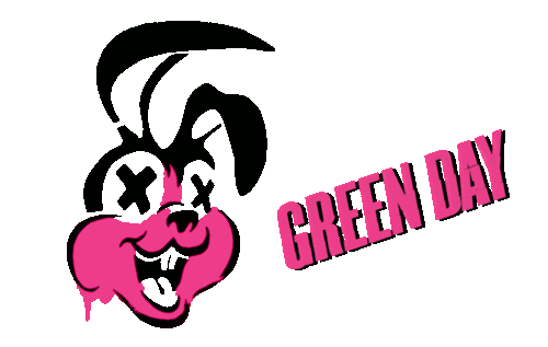 Green Day Bunny Logo - JESUS OF SUBURBIA