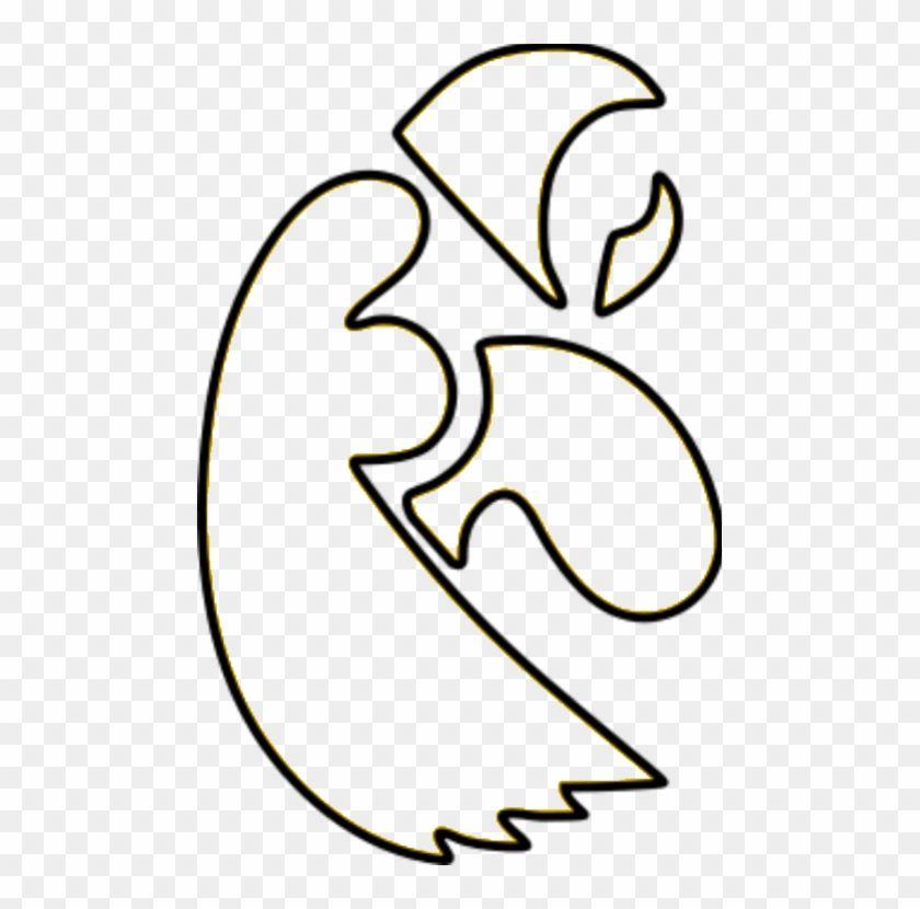 Black and White Hawkeye Logo - Hawkeyes Logo Potential Stencil - Iowa Hawkeye Logo Stencil - Free ...