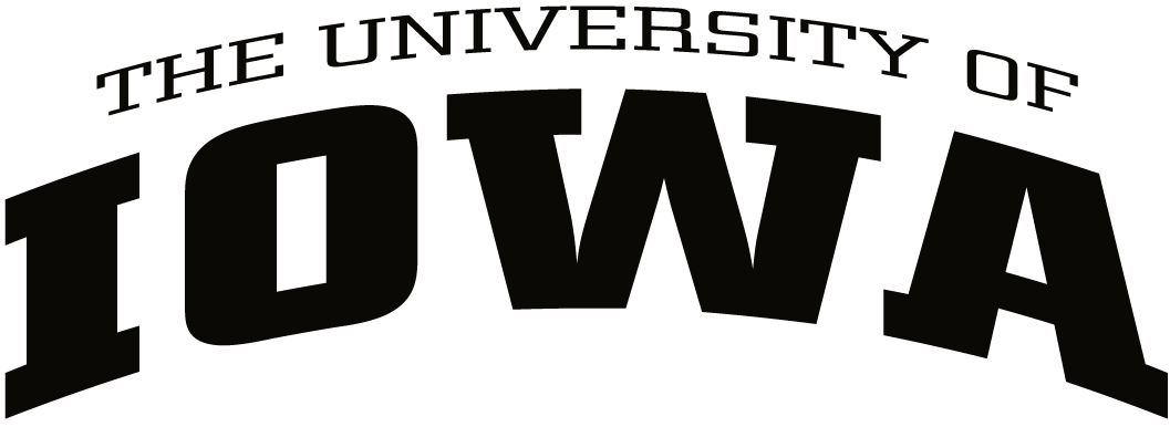 Black and White Hawkeye Logo - Iowa Hawkeyes Wordmark Logo - NCAA Division I (i-m) (NCAA i-m ...