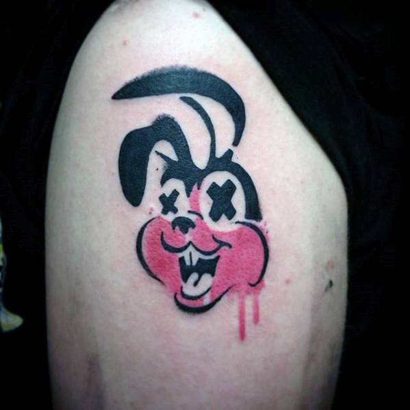 Green Day Bunny Logo - 40 Green Day Tattoos For Men - Rock Band Design Ideas
