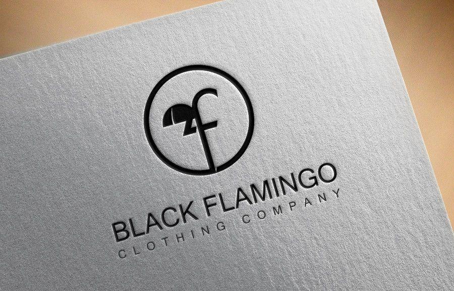 Flamingo Clothing Logo - Entry by designcarry for Design a Logo for Black Flamingo