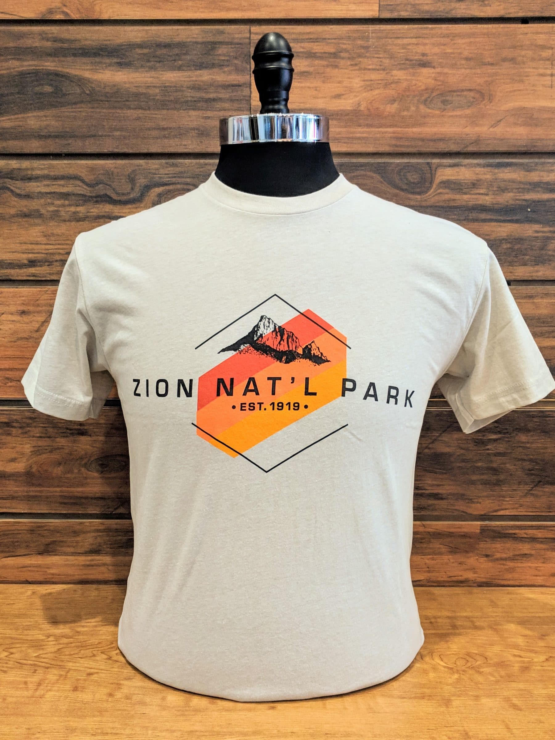 Zion T Logo - Geo Watchman Zion T-shirt | ZionNationalPark.com