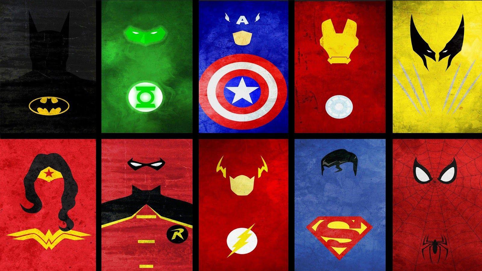 Marvel Heroes Logo - Superheroes Logos Wallpaper - WallpaperSafari