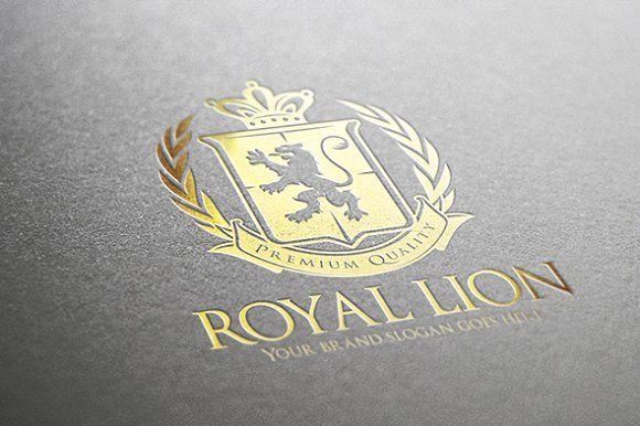 Royal Flag Logo - Royal Lion Flag Logo ~ Logo Templates ~ Creative Market