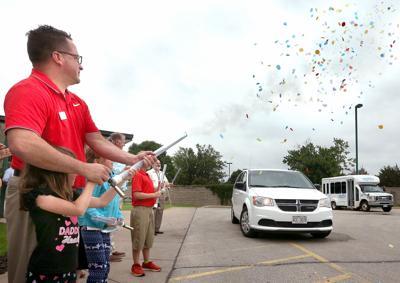 Aptiv Riverfront Logo - Aptiv board member Jay Jaehnke bikes across country to raise money ...