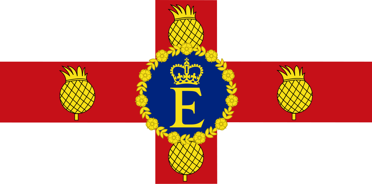 Royal Flag Logo - Queen's Personal Jamaican Flag