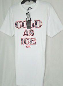AKOO Clothing Logo - Akoo Brand S/S Graphic White Tee 'COLD AS ICE' in Cotton MSRP $36 ...
