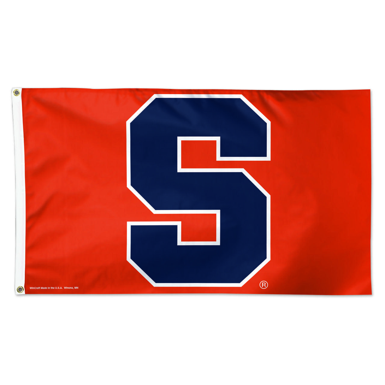 Syracuse Logo - Syracuse (Logo) - Deluxe 3' x 5' Flag - fredsflags