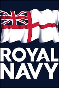 Royal Flag Logo - BBC NEWS | UK | New flag flutters in Navy logo