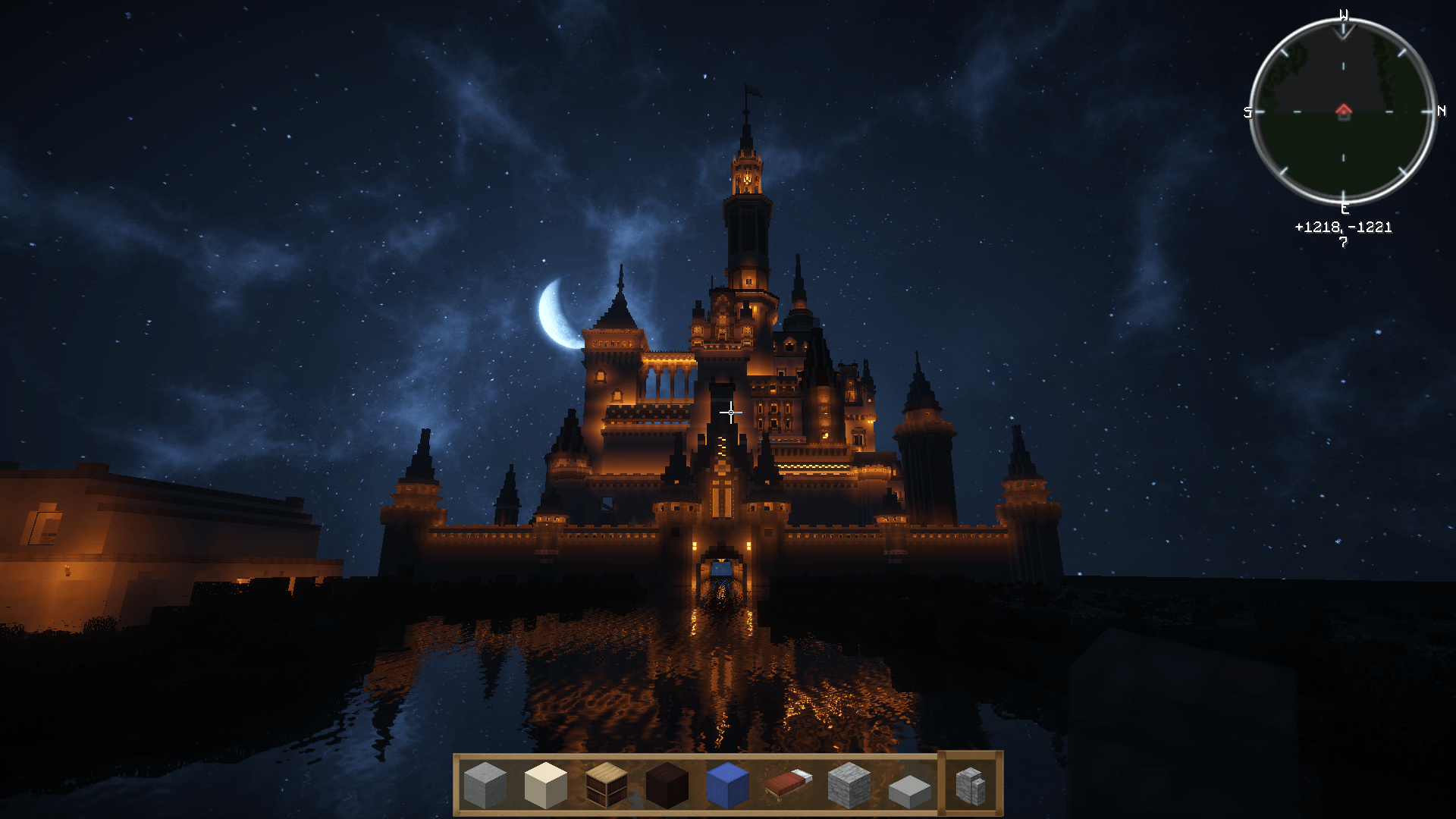 Minecraft Disney Castle Logo - Minecraft Disney Castle