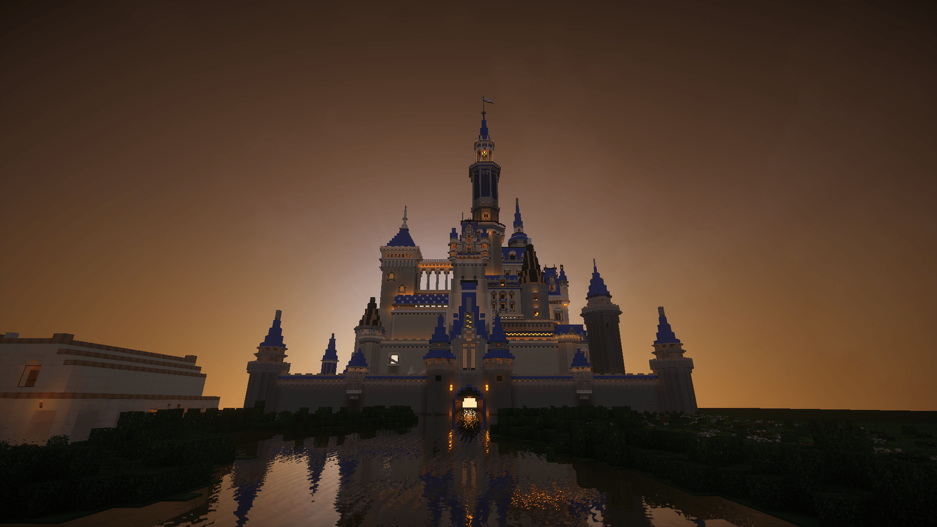 Minecraft Disney Castle Logo - Disney Movie Castle Mode: Java Edition
