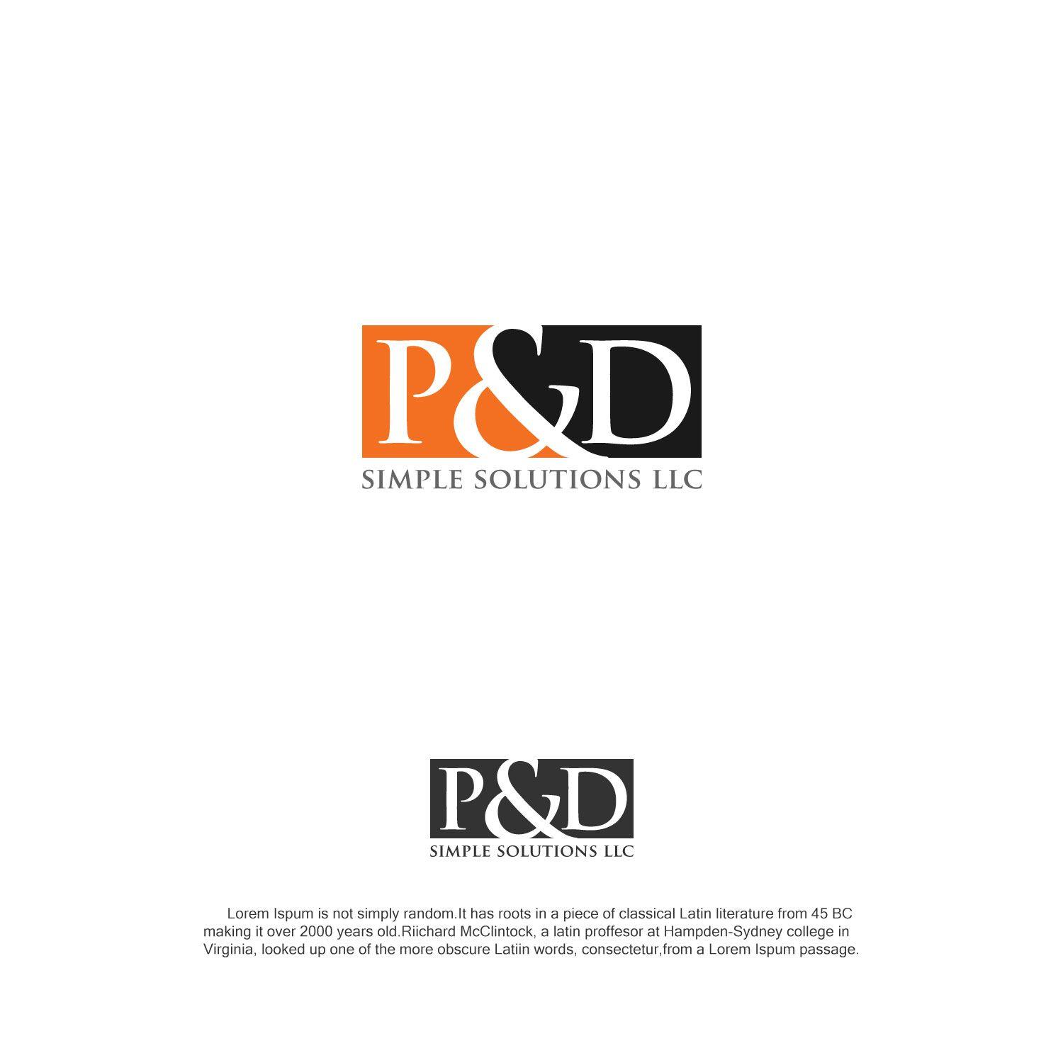 Simple Business Logo - Modern, Playful, Business Logo Design for P&D Simple Solutions LLC