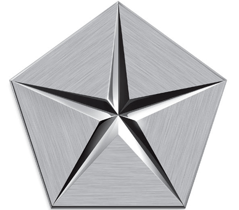 Gray Star Logo - History of All Logos: History of Chrysler Logo
