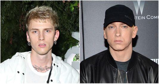Rapper MGK Logo - Why Eminem and Machine Gun Kelly's rap beef is uniquely terrible