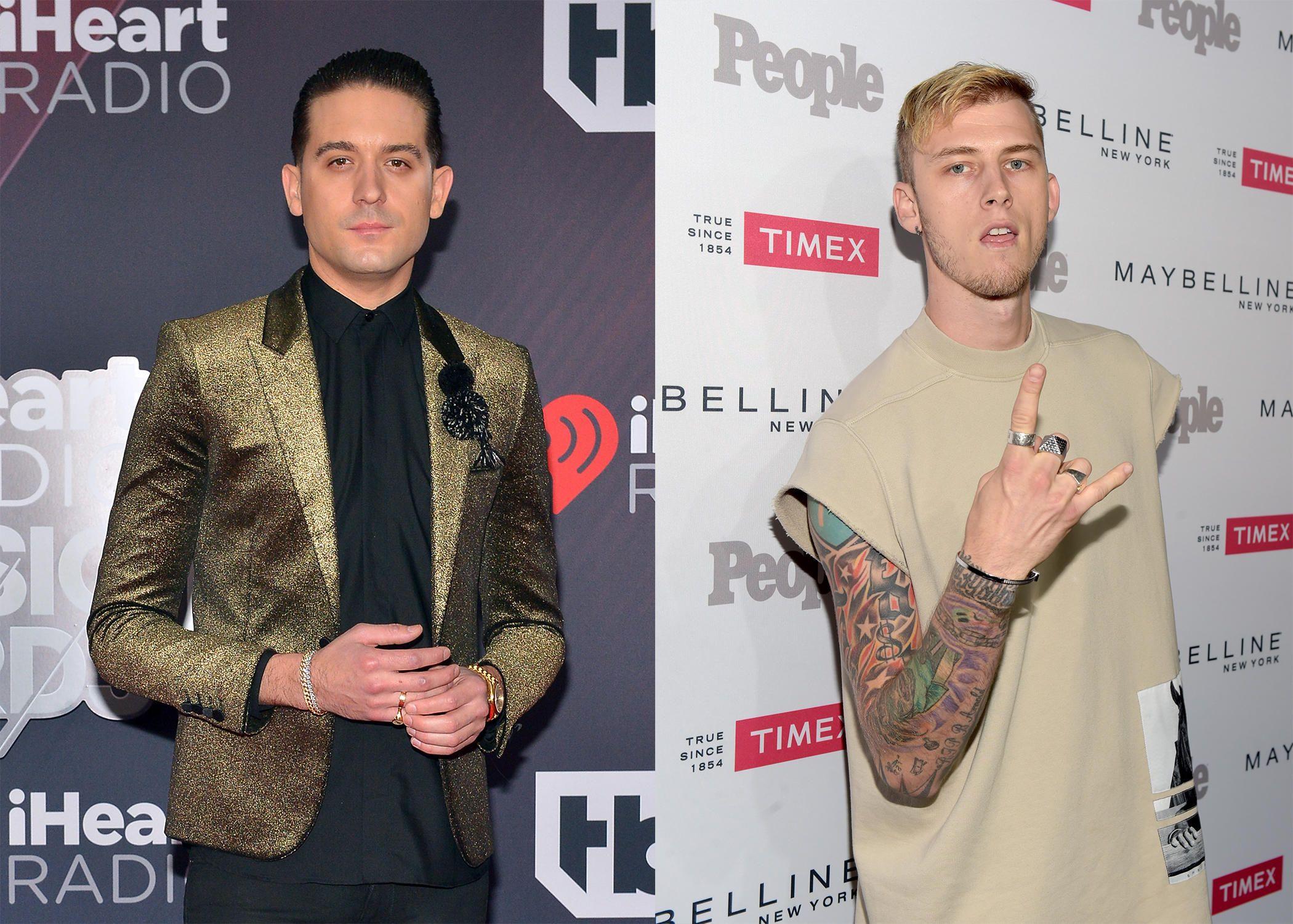 Rapper MGK Logo - G-Eazy Responds to MGK With a Fire Diss Record | iHeartRadio