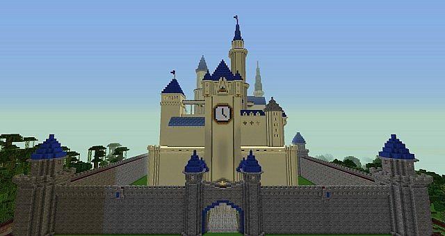 Minecraft Disney Castle Logo - Disney castle recreation Minecraft Project