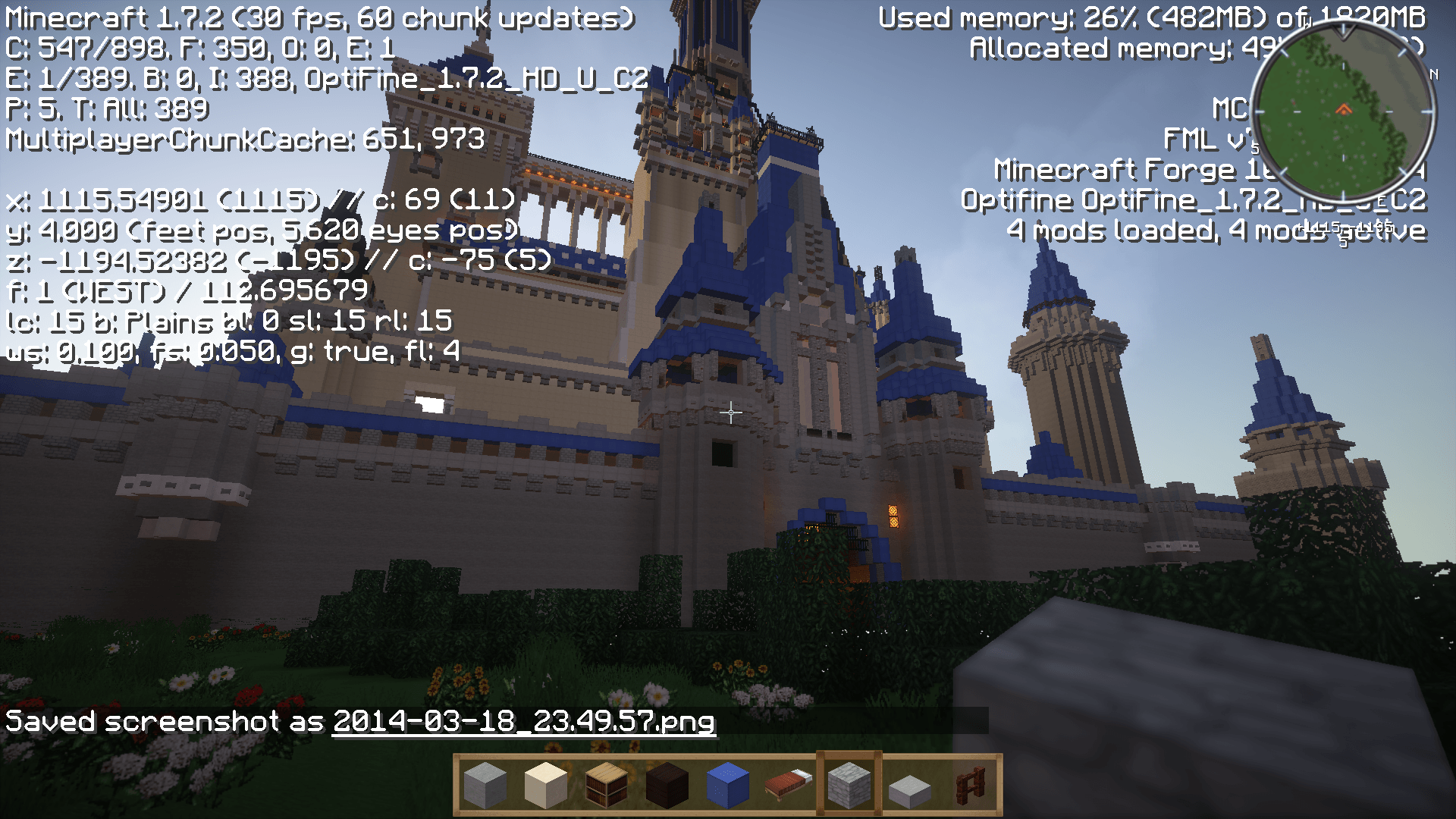 Minecraft Disney Castle Logo - Minecraft Disney Castle