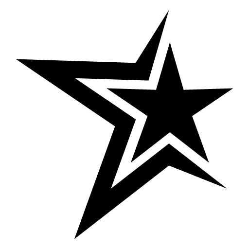 Gray Star Logo - Free Star Png Icon 343784 | Download Star Png Icon - 343784