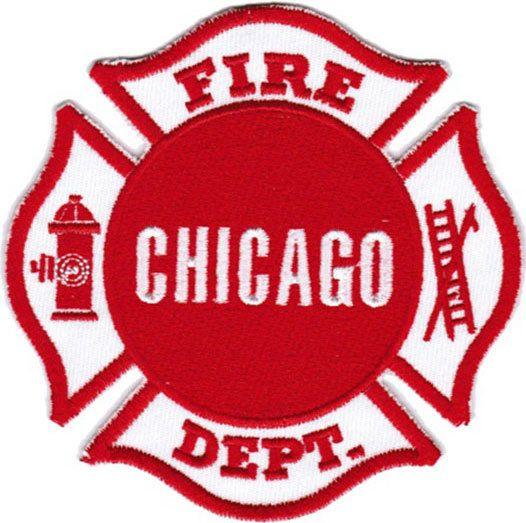 Chicago Fire Department Logo - Chicago Fire Department Logo PATCH