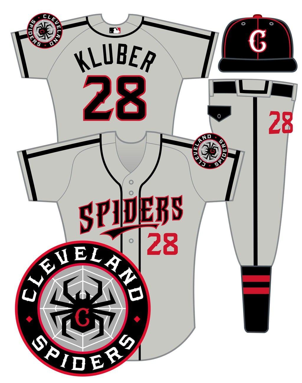 Cleveland Spiders Logo - Scene Announces Winners in #RedesigntheTribe Contest | Scene and ...