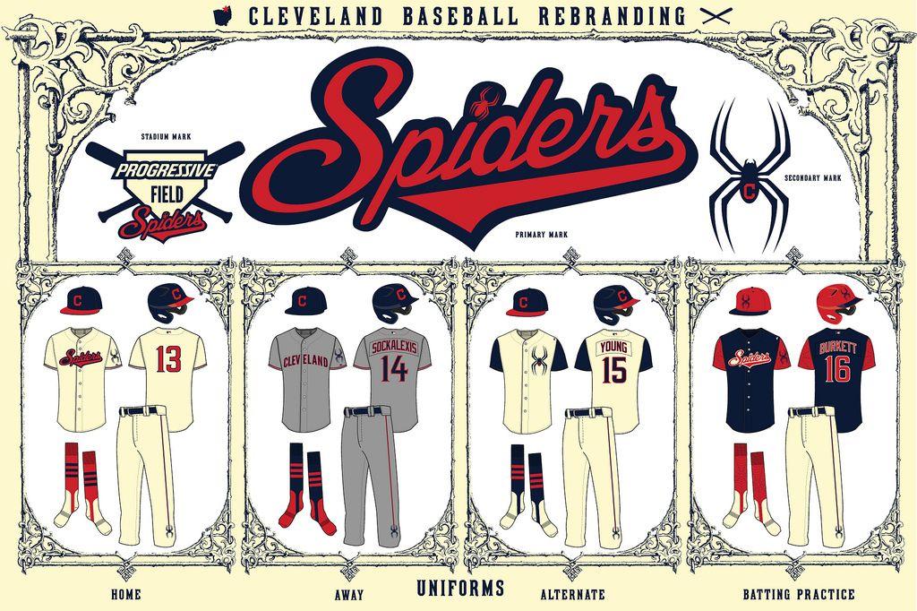 Cleveland Spiders Logo - Schimelpfenig, Nate Spiders. Spiders won the po