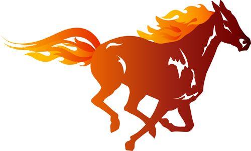 Galloping Horse Logo - Running Horse Logo Running Horse Contour Vector