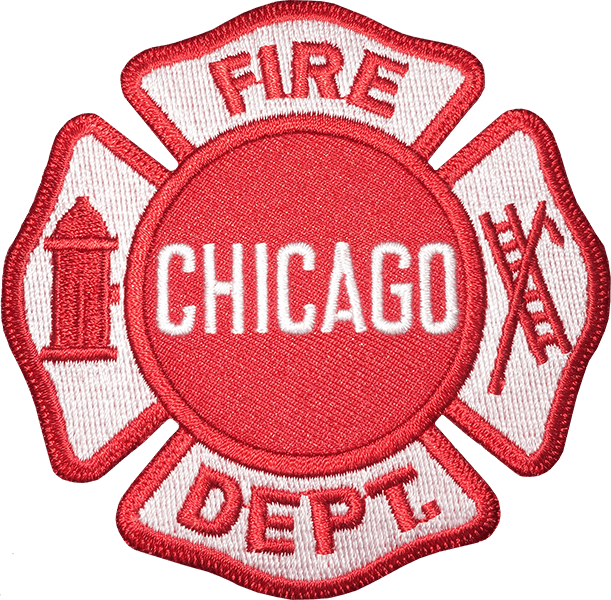 Chicago Fire Department Logo - CHICAGO FIRE DEPARTMENT 4″ MALTESE PATCH: Red | Chicago Cop Shop