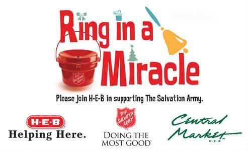 H-E-B Logo - Heb Ring In A Miracle Logo Web Army Texas