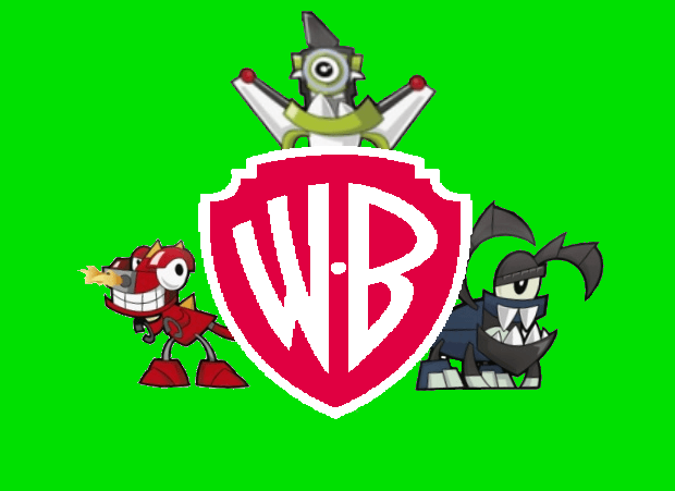Looney Tunes WB Logo - Meltus, Niksput, and Boogly in the WB Logo
