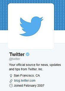 Official Twitter Logo - Twitter