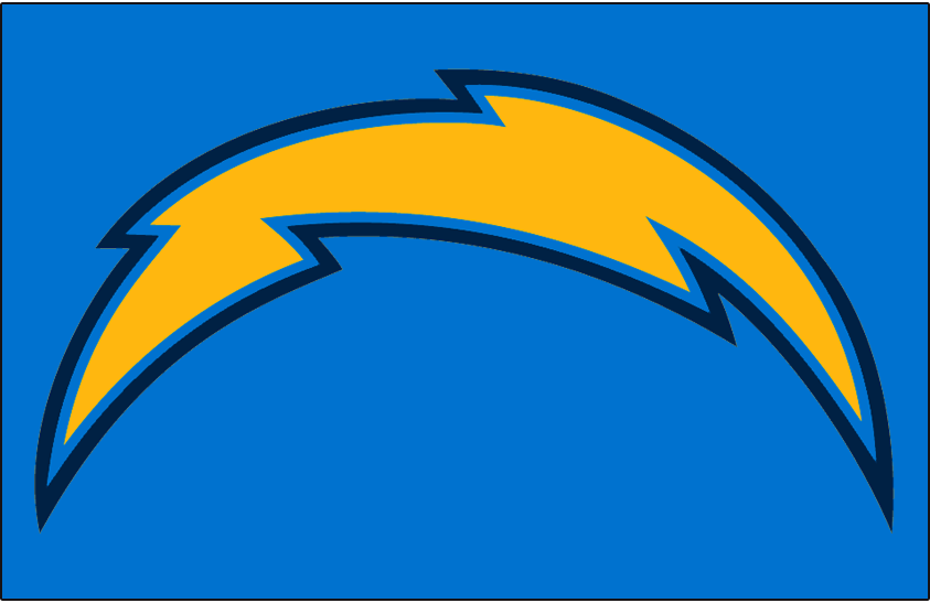 Chargers Logo - Los Angeles Chargers Primary Dark Logo Football League