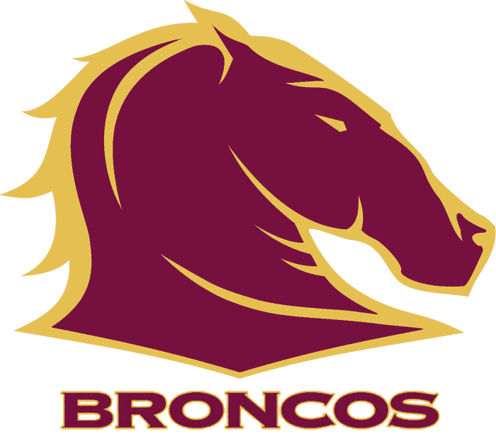 Horse Team Logo - Brisbane Broncos Primary Logo - National Rugby League (NRL) - Chris ...