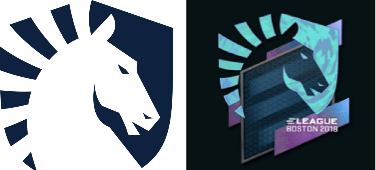 Horse Team Logo - Did valve put 7 manes on the Team Liquid Horse when there are 6
