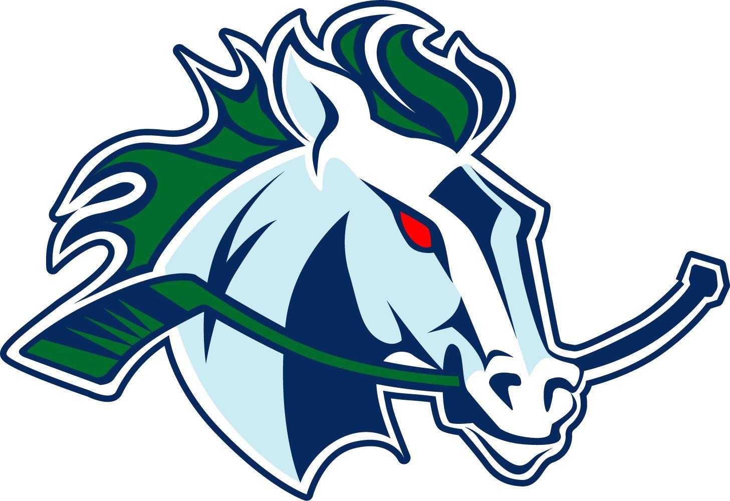 Horse Team Logo - Green Mustang Horse Logo Interior Design