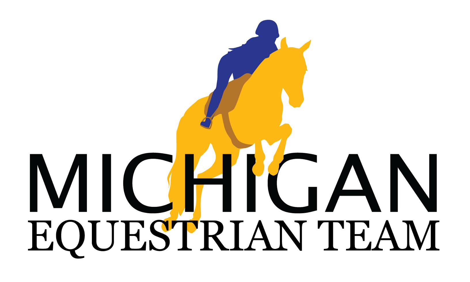 Horse Team Logo - Michigan Equestrian Team