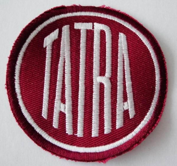 Tatra Logo - Nášivka logo Tatra průměr 7 cm