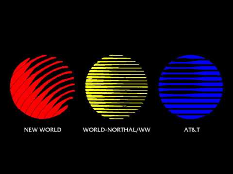 New AT&T Logo - New World & World Northal WW & AT&T Logo Globes