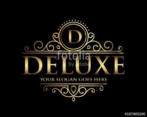 Deluxe Logo - Deluxe Luxury Logo Templat Stock Image And Royalty Free Vector