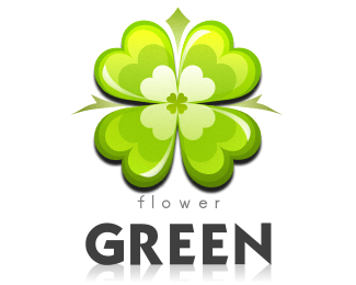 Green Flower Logo - Logopond - Logo, Brand & Identity Inspiration (Green Flower)