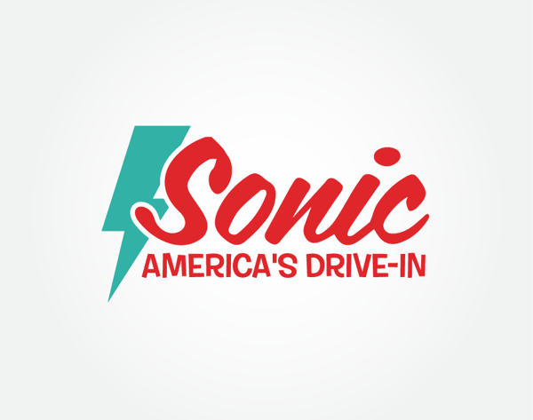 Sonic America's Drive in Logo - Sonic America's Drive-In Rebrand #identity #logo #packaging ...