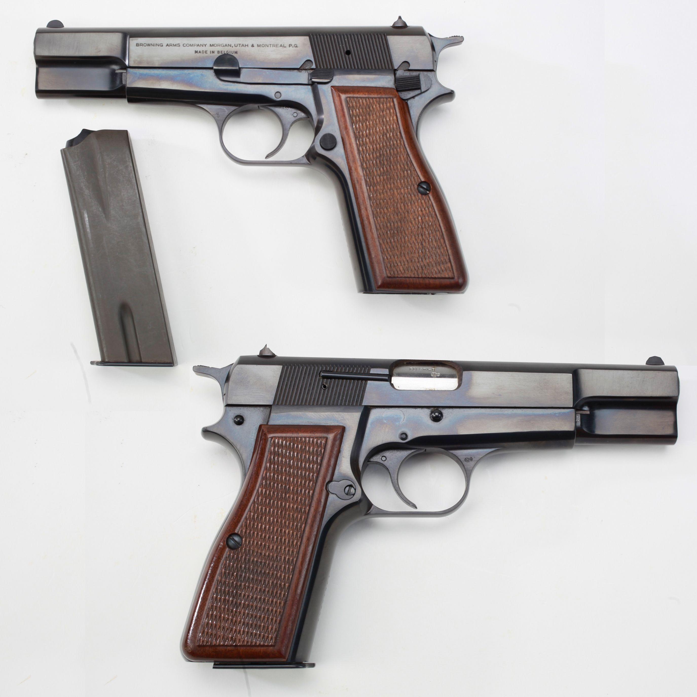 Browning Arms Company Logo - Browning Hi-Power Pistol - Browning's last handgun design was this ...