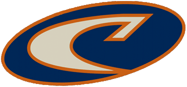 Slanted Oval Logo - Colorado Crush Primary Logo (2003) C with orange out line
