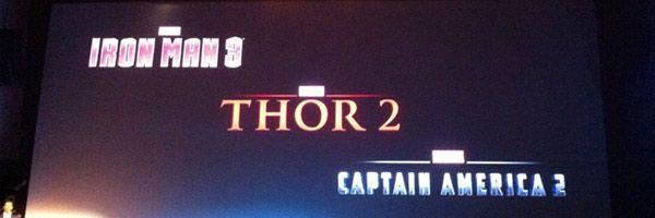 Iron Man 3 Logo - THE AVENGERS 2, THOR 2, CAPTAIN AMERICA 2 and IRON MAN 3 Logos ...