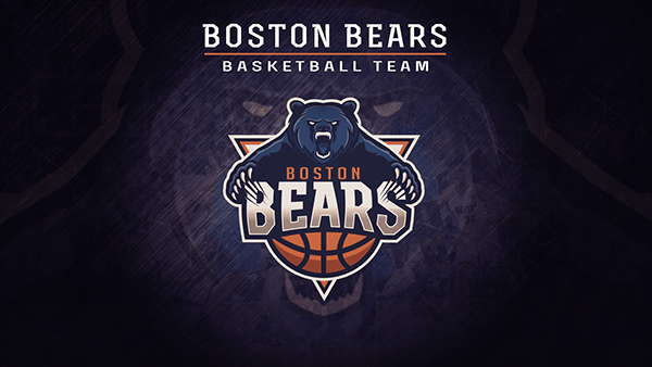 Bears Basketball Logo - Bear sport mascot logo for Basketball team. | Logos | Logos, Logo ...