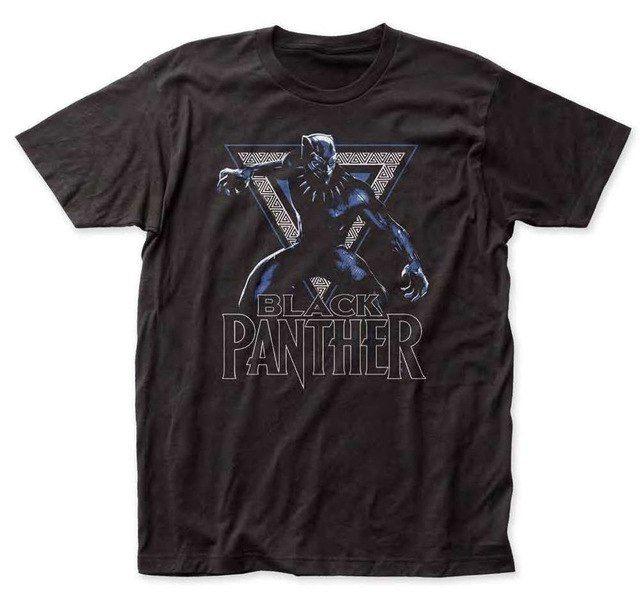 Triangle Clothing Brand Logo - Fashion Brand Authentic Black Panther Movie Triangle logo Fight