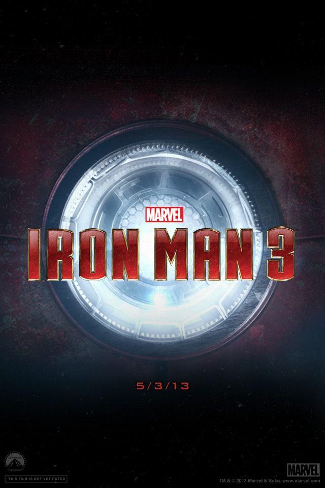 Iron Man 3 Logo - Free Download Official Iron Man 3 Movie Wallpaper